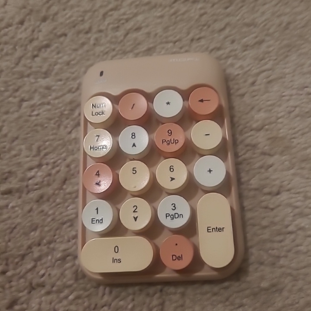 MOFII X910 Wireless Keyboard Tested And Works! Pink